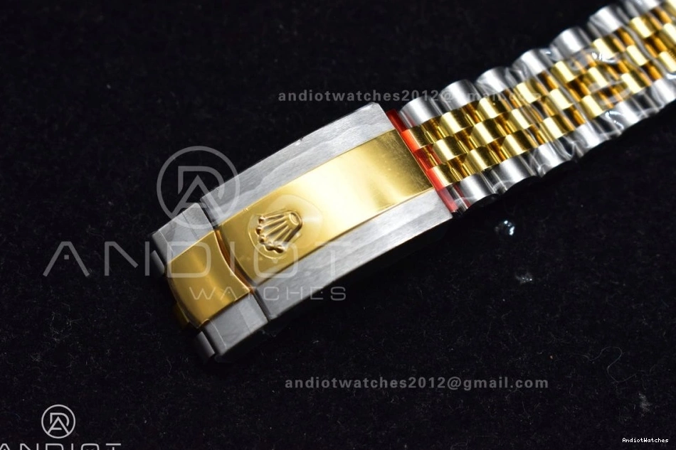 on Bracelet 36 Best 126231 DateJust 1:1 592 Jubilee Steel 904L Dial SS VS YG VSF Textured Elegant Edition Gold 0129
